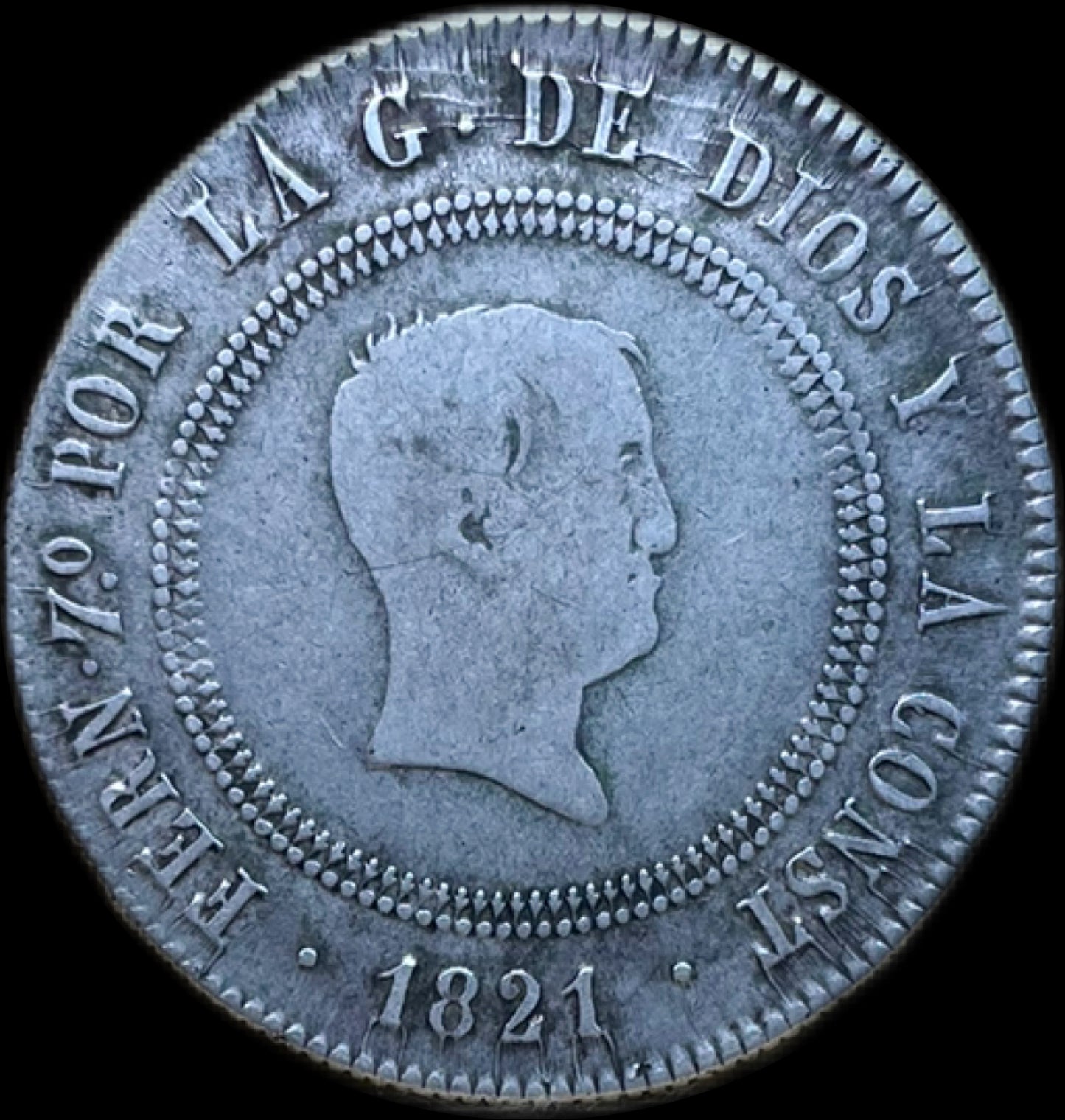10 Reales Fernando VII Madrid