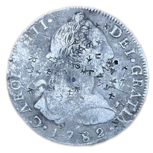 8 Reales Carlos III Potosí