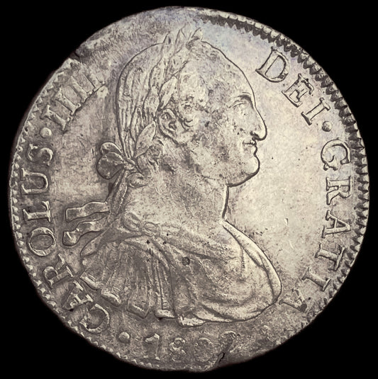 8 Reales Carlos IV México