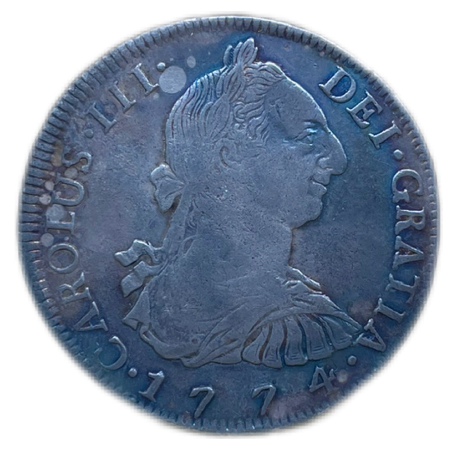 8 Reales Carlos III Potosí