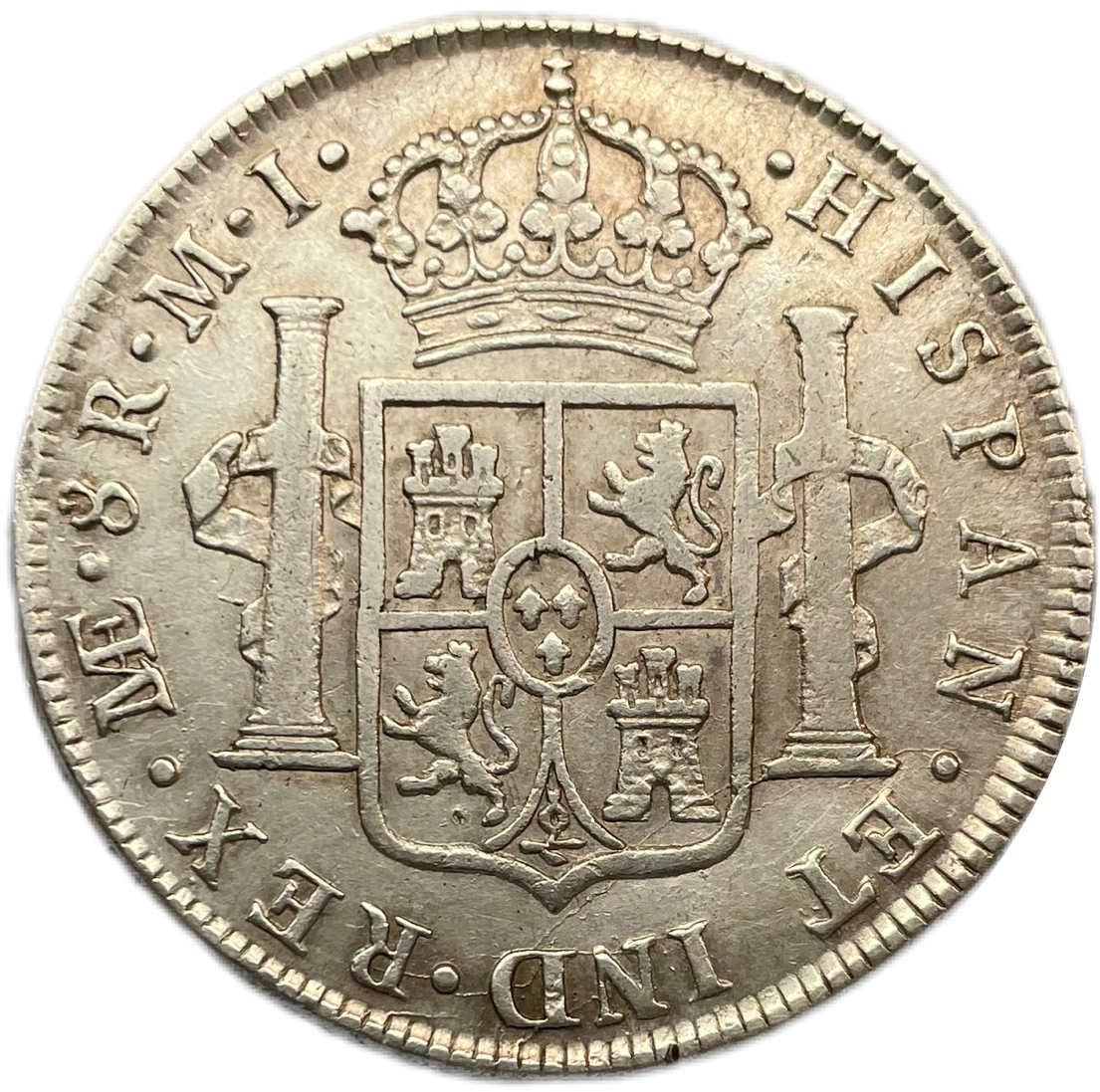 8 Reales Carlos III Lima