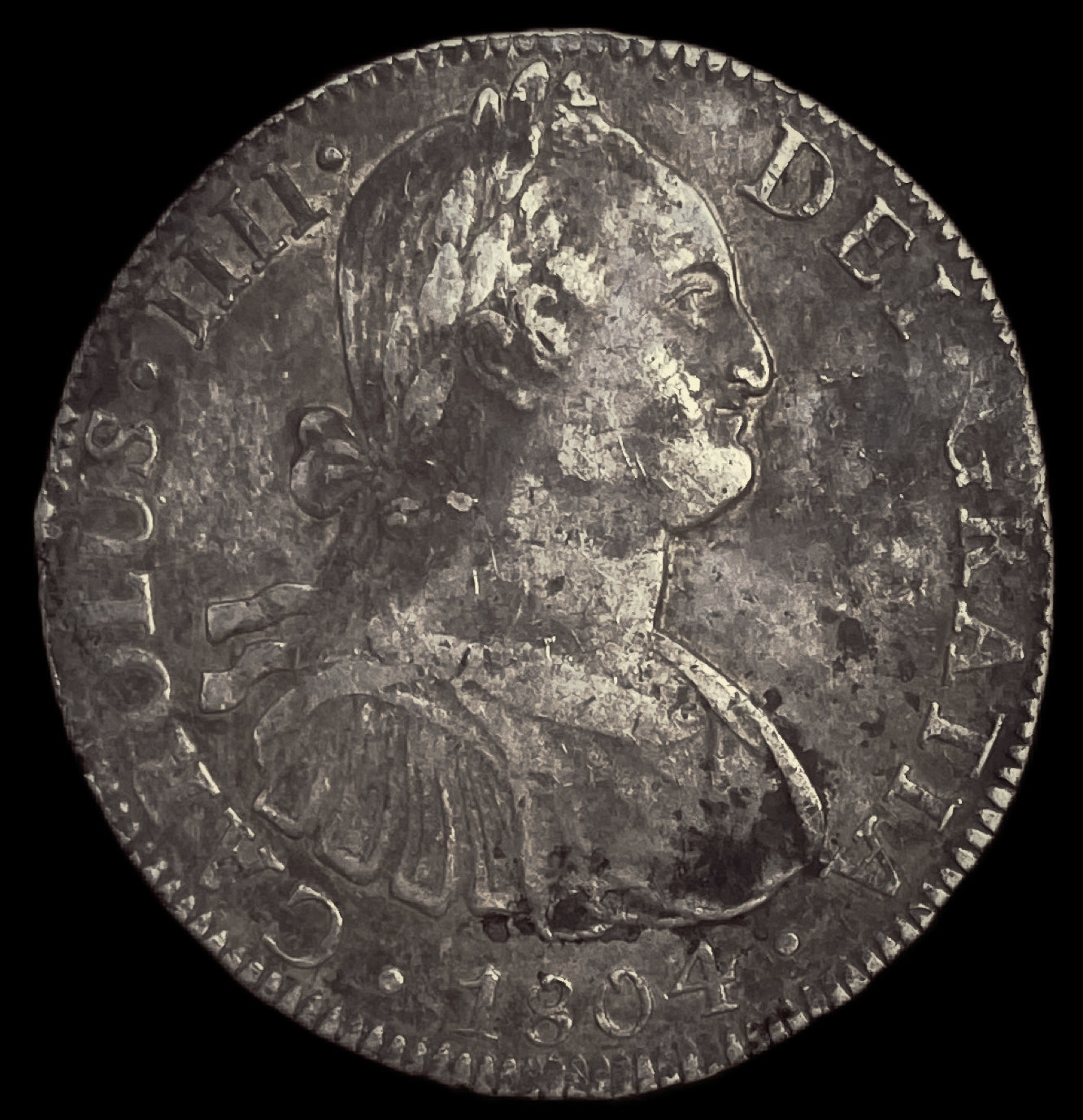 8 Reales Carlos IV México