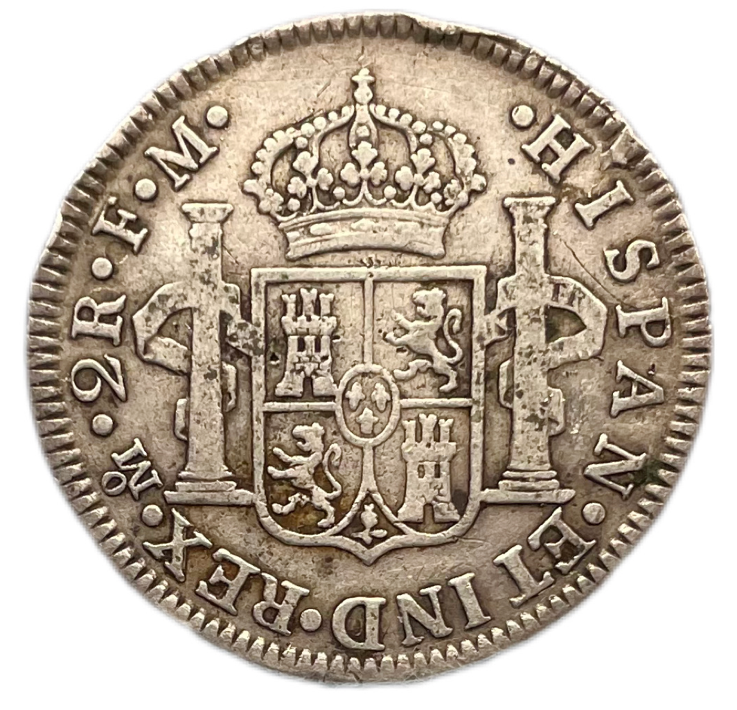 2 Reales Carlos III México