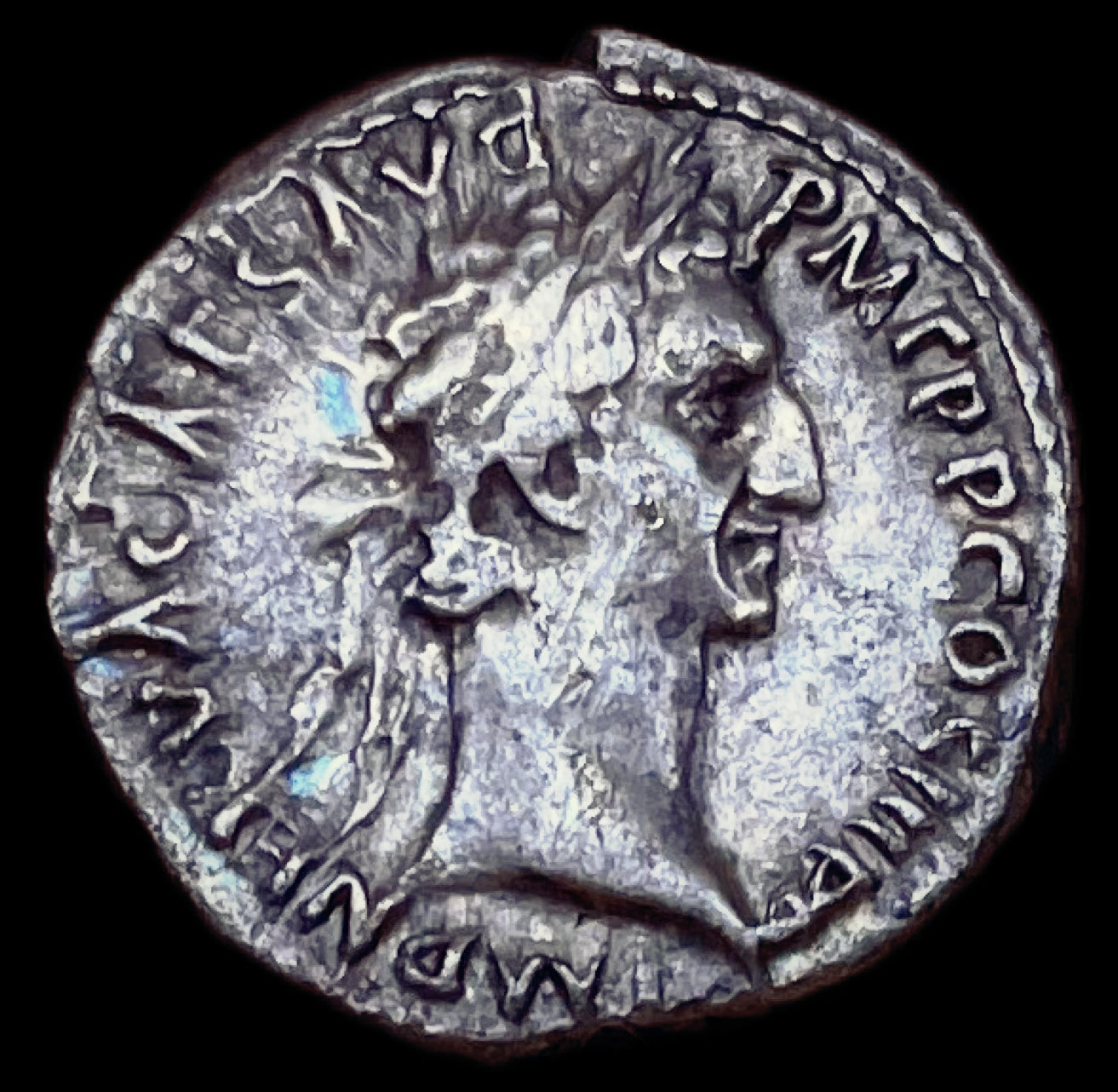 Denario Nerva alto imperio