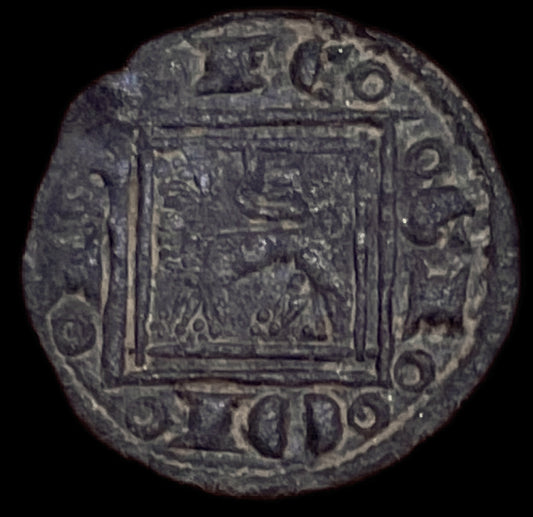 Pugesa Alfonso X sin ceca