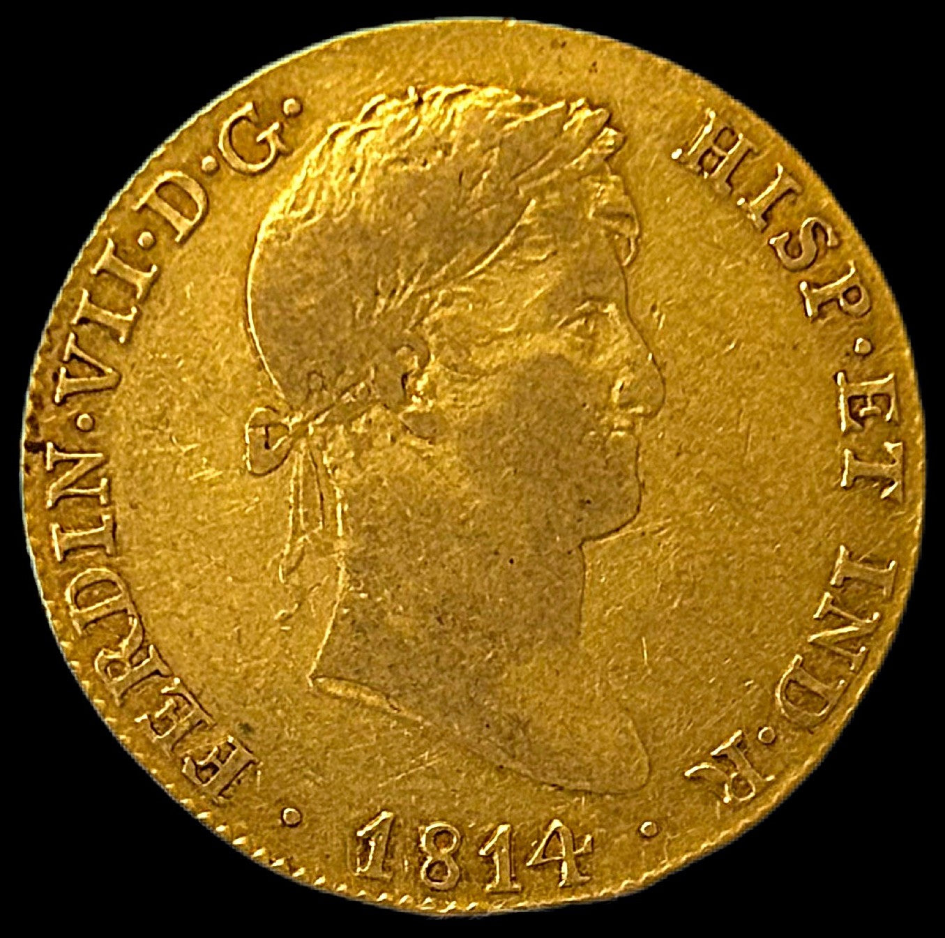 4 Escudos Fernando VII Madrid