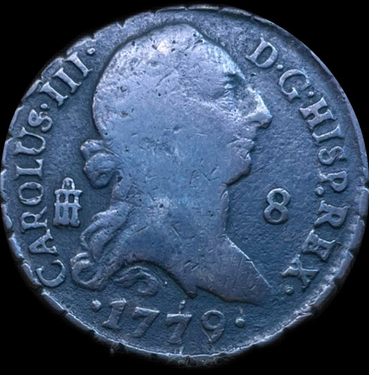 8 Maravedís Carlos III Segovia