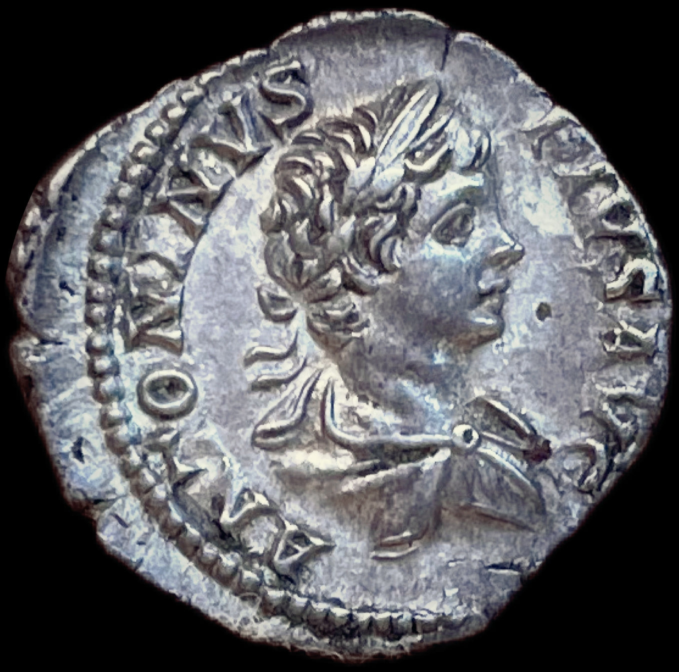 Denario imperial Caracalla