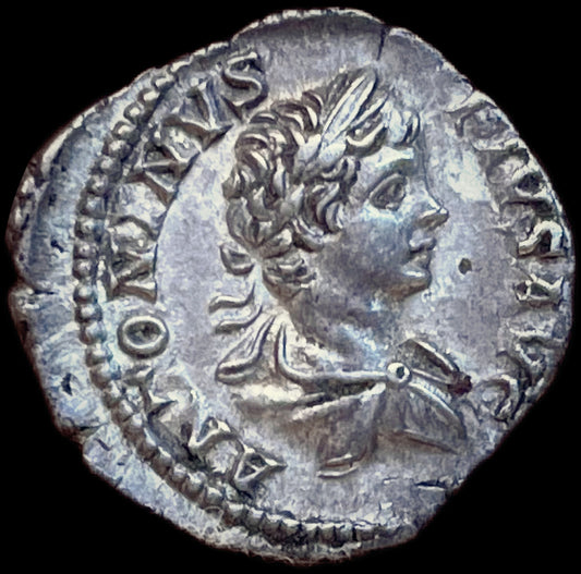 Denario imperial Caracalla