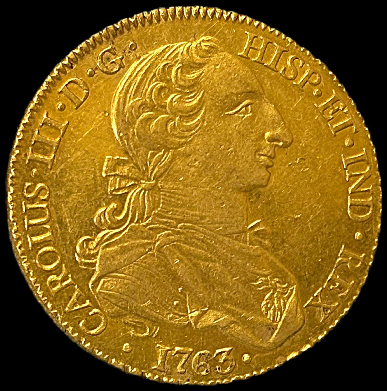 8 Escudos Carlos III México