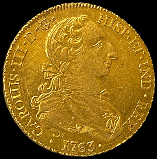 8 Escudos Carlos III México