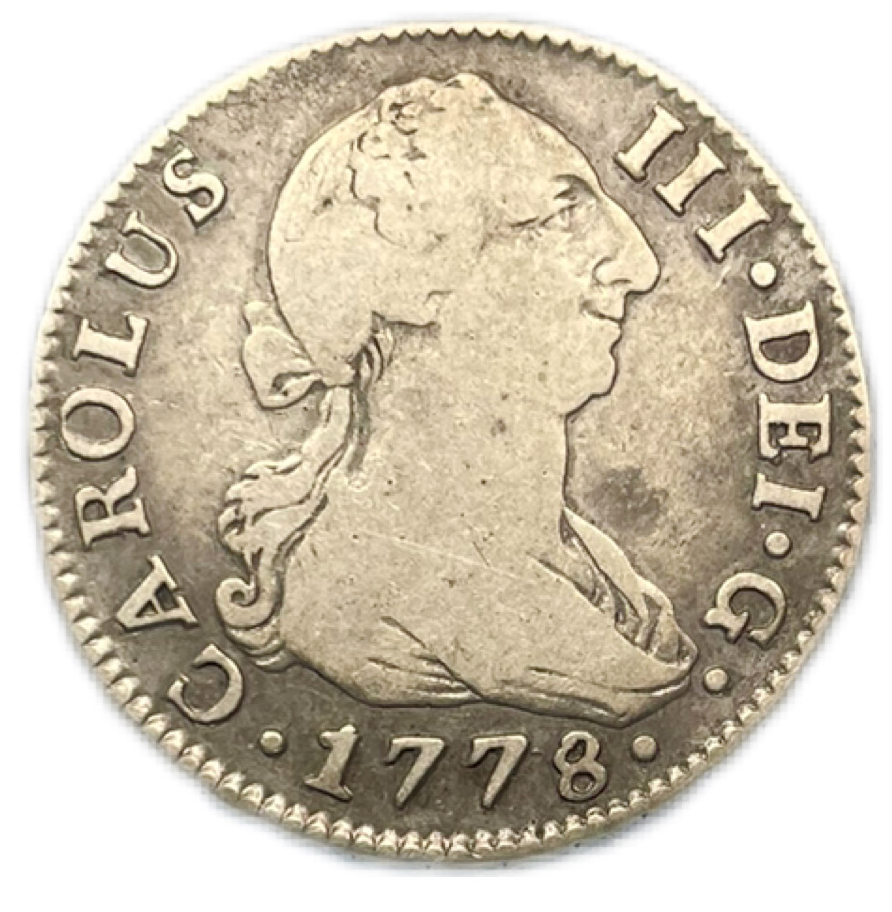 2 Reales Carlos III Sevilla