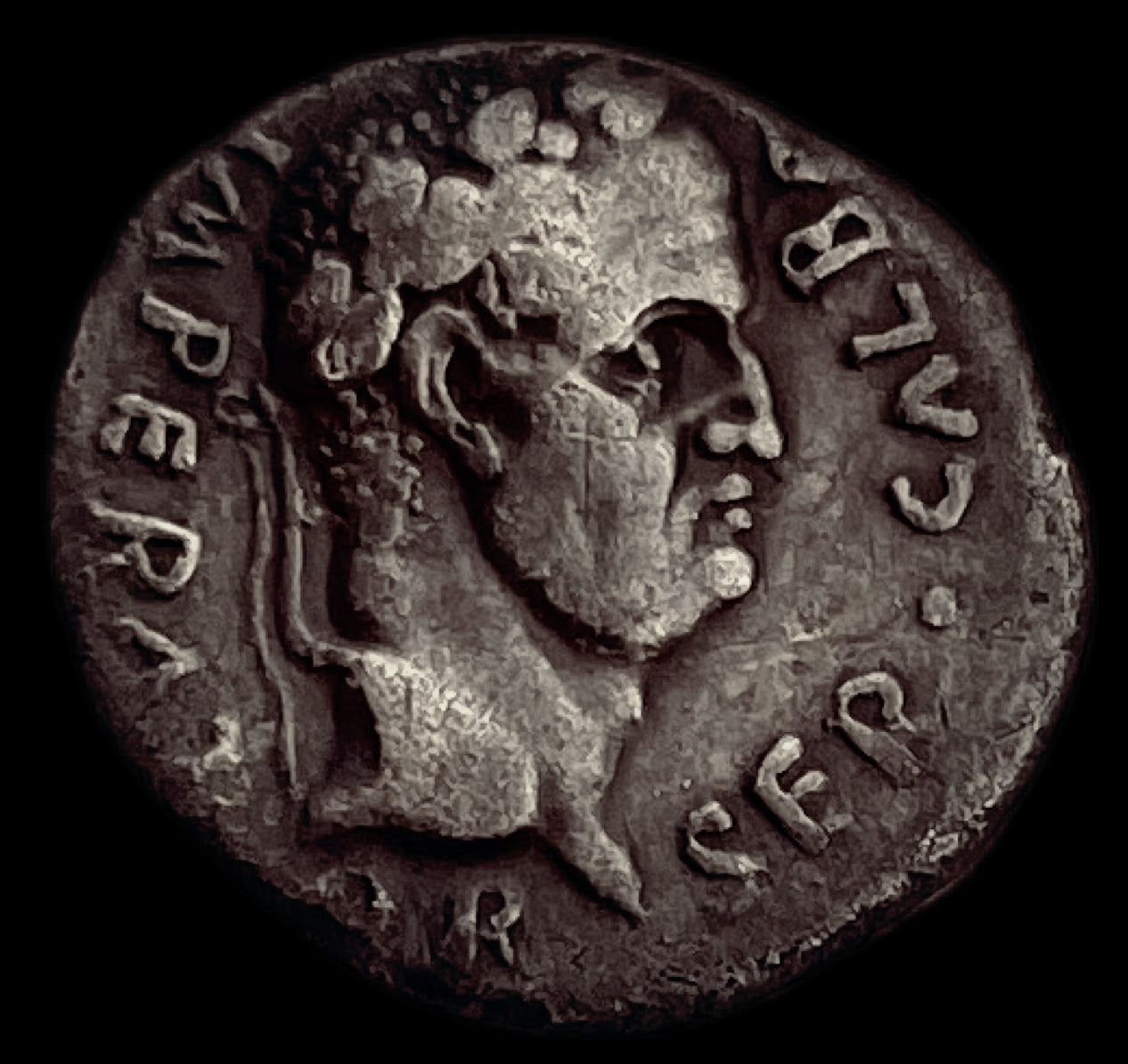 Denario imperial Galba