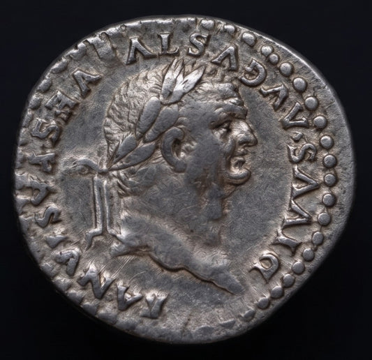 Denario Divo Vespasiano Roma