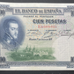 Billete 100 pesetas 1 de julio 1925