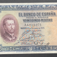 25 pesetas 12 de octubre 1926