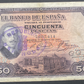 Billete 50 pesetas 17 de mayo 1927