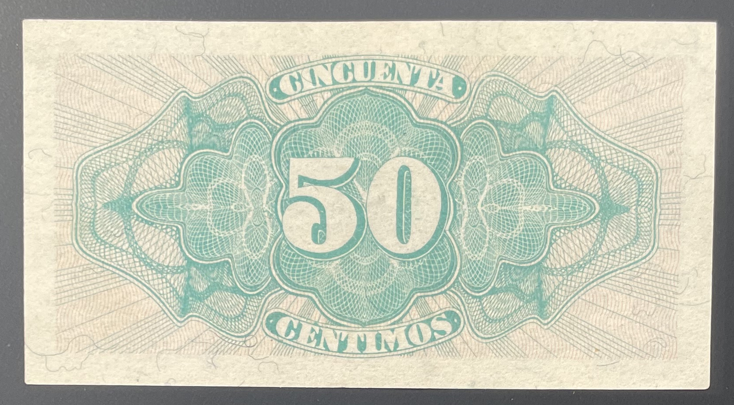 Billete 50 centimos emisión 37