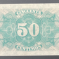 Billete 50 céntimos emisión 37