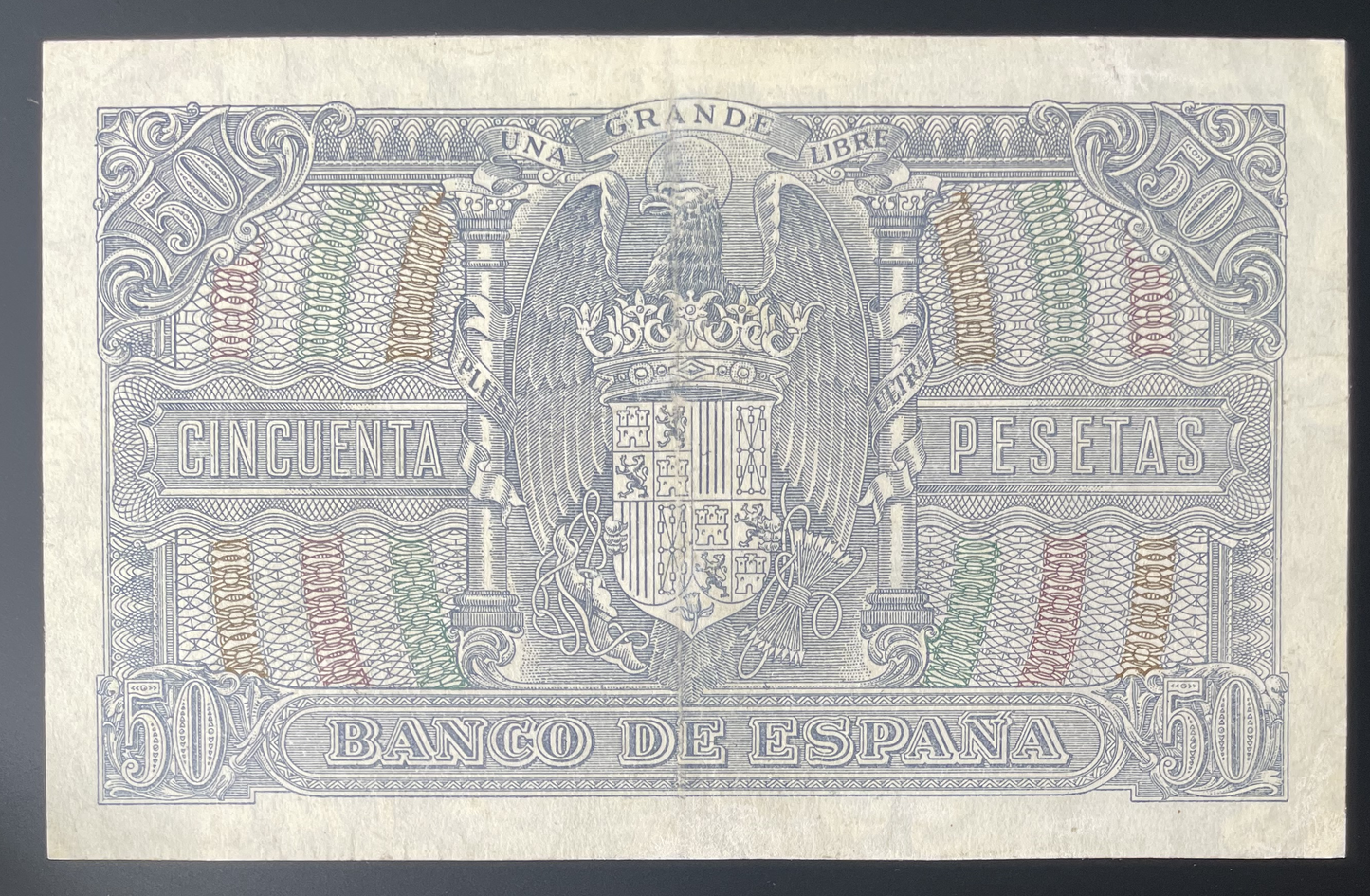 Billete 50 pesetas 9 de enero 1940