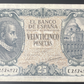 Billete 25 pesetas 9 de enero 1940