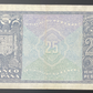 Billete 25 pesetas 9 de enero 1940