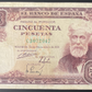 Billete 50 pesetas 31 de diciembre 1951