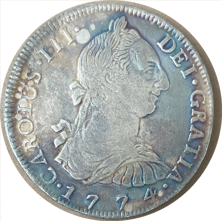 8 Reales Carlos III Potosí