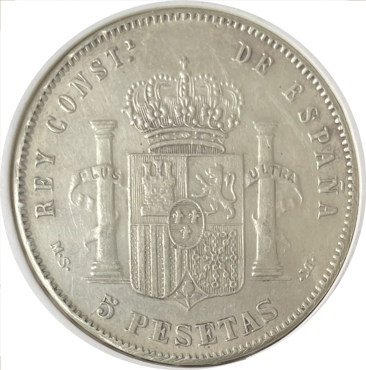 Alfonso XIII 5 Pesetas