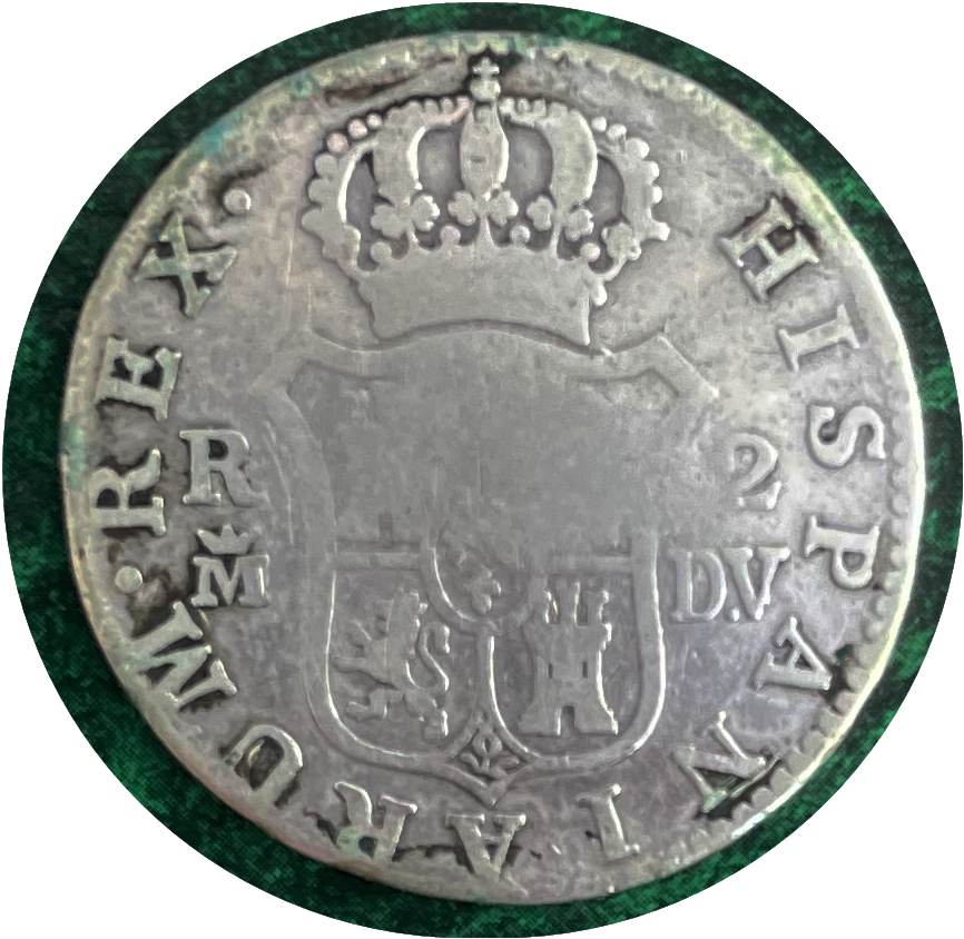 2 Reales Carlos III Madrid