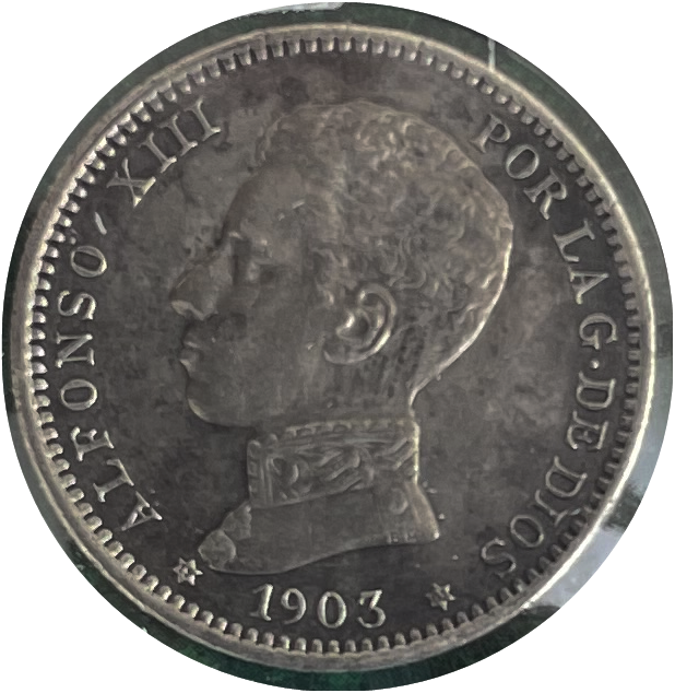 1 Peseta Alfonso XIII