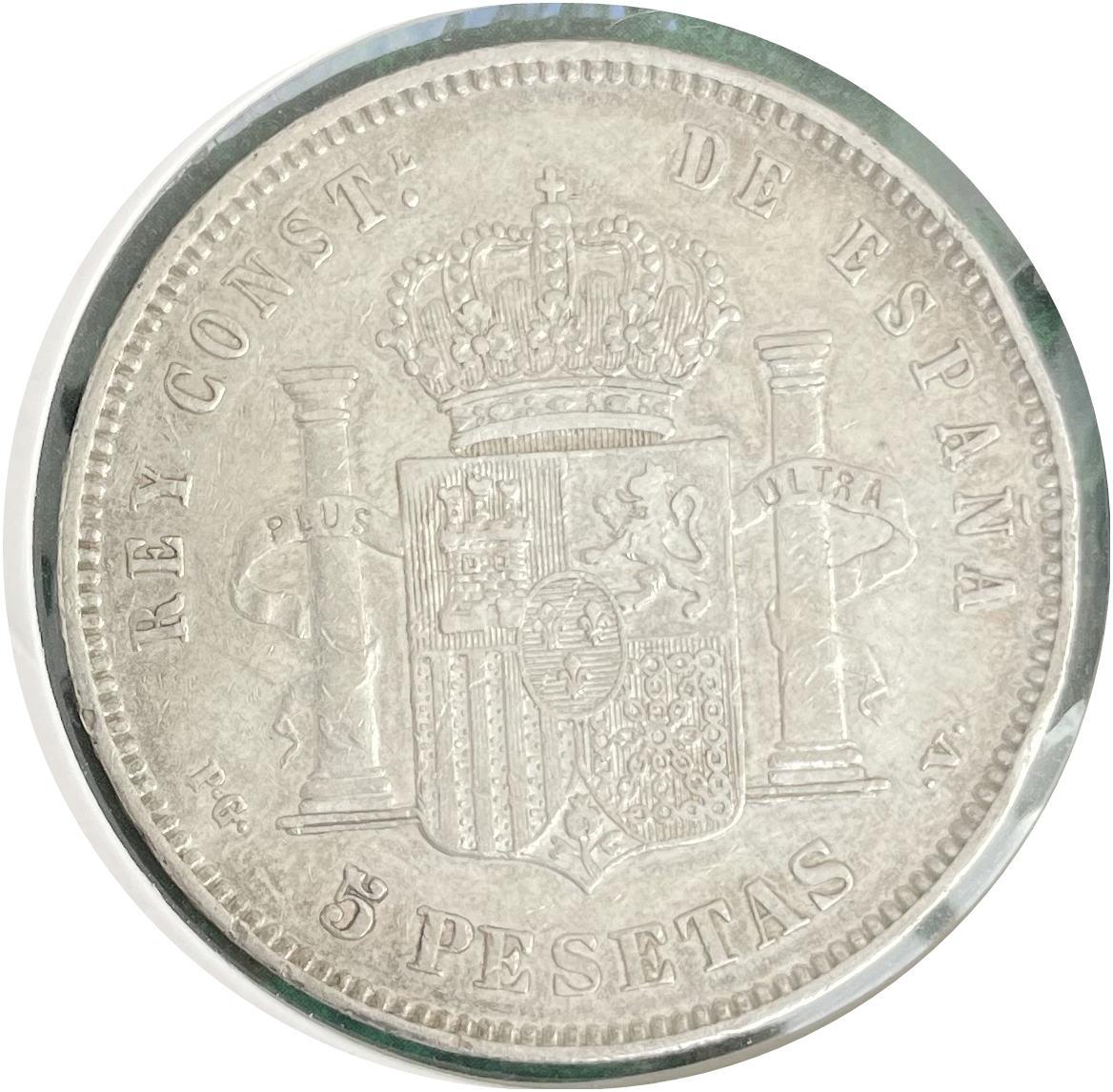 5 Pesetas Alfonso XIII