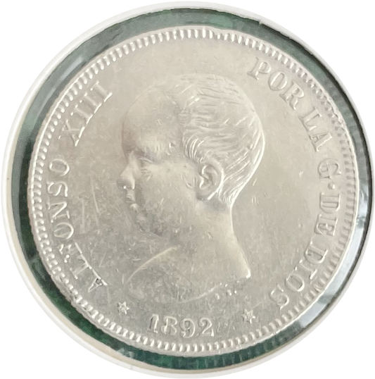 5 Pesetas Alfonso XIII