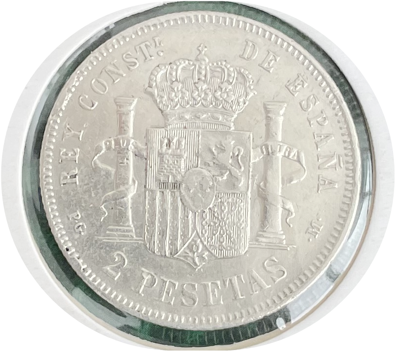 5 Pesetas Alfonso XIII