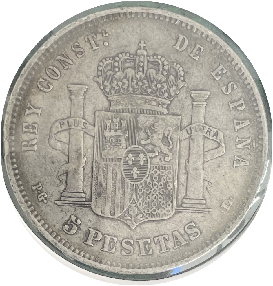 5 Pesetas Alfonso XIII