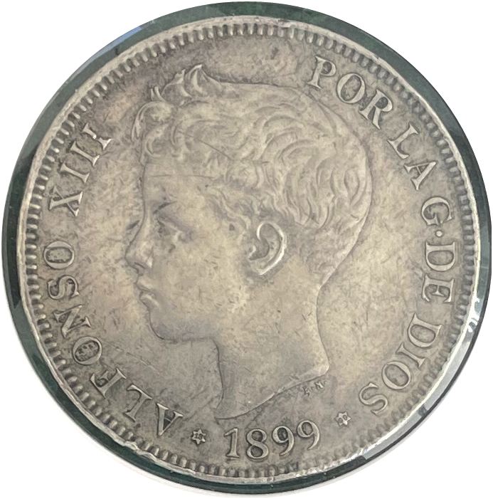 5 Pesetas Alfonso XIII