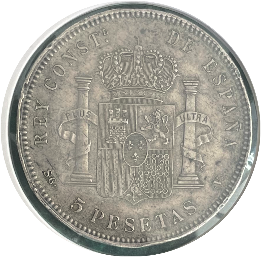 5 Pesetas Alfonso XIII