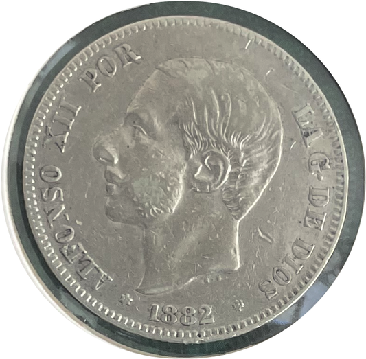 2 Pesetas Alfonso XII