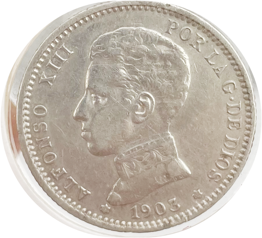 1 Peseta Alfonso XIII