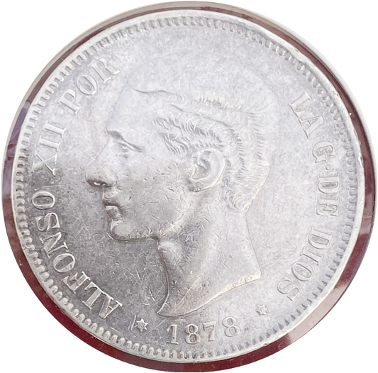 5 Pesetas Alfonso XII